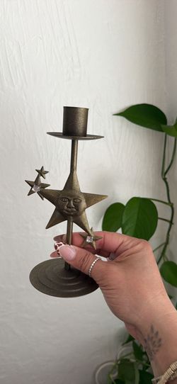 VTG celestial candle holder