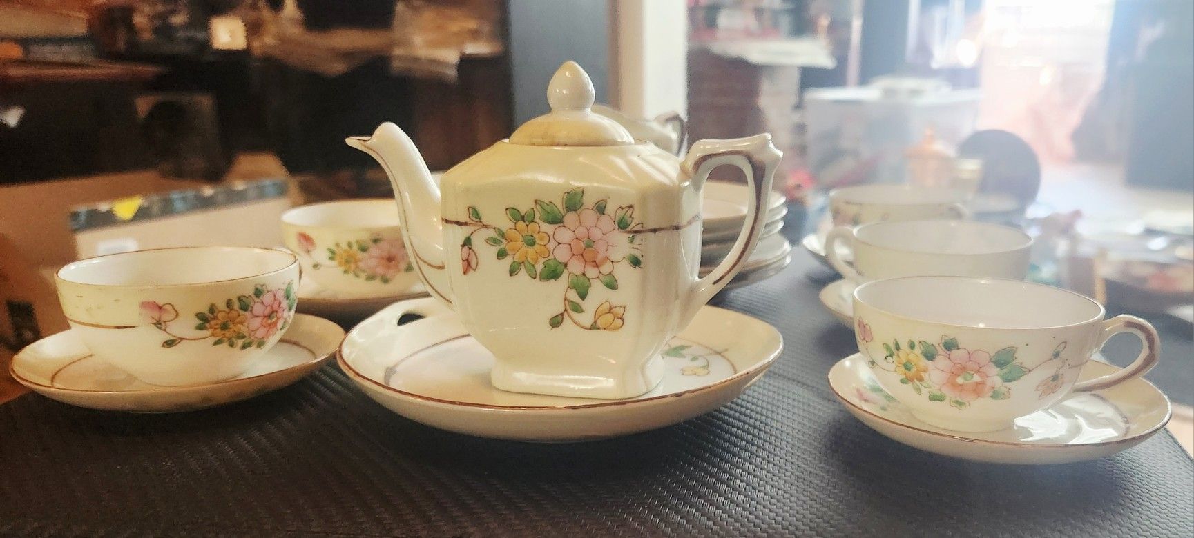 X21 Vintage Japanese China Tea Dishes 