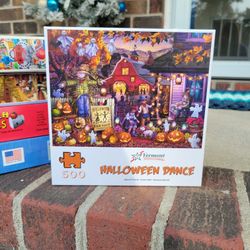 Halloween Dance 500 Piece Puzzle