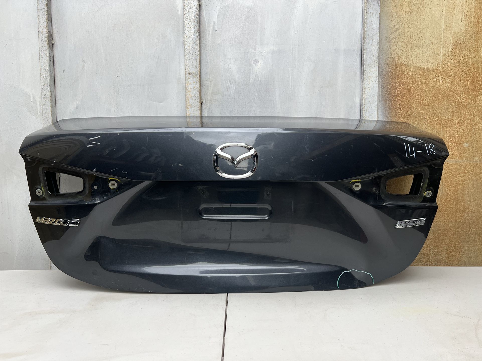 2014-2018 Mazda3 Trunk Lid OEM