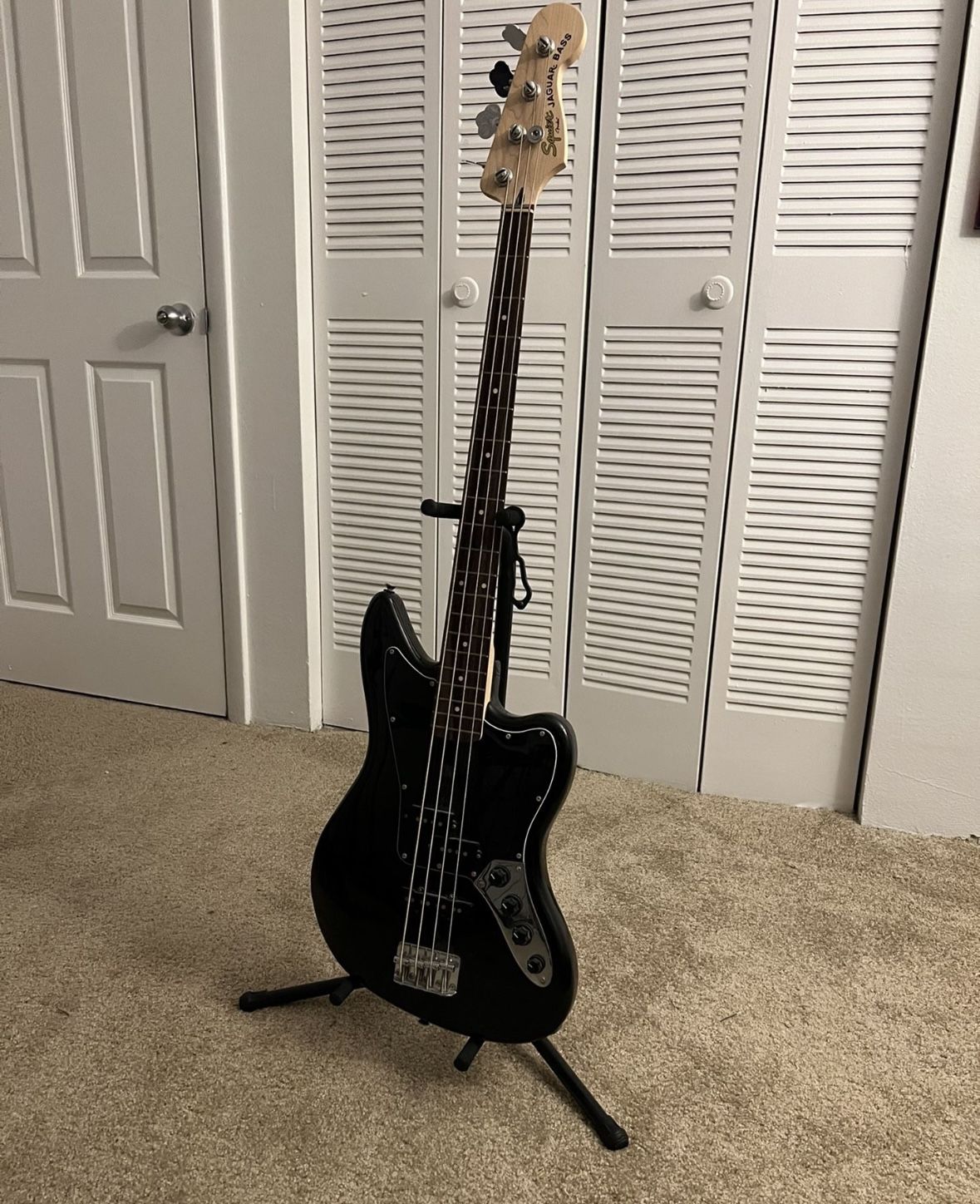 Fender Squier Jaguar Bass Guitar