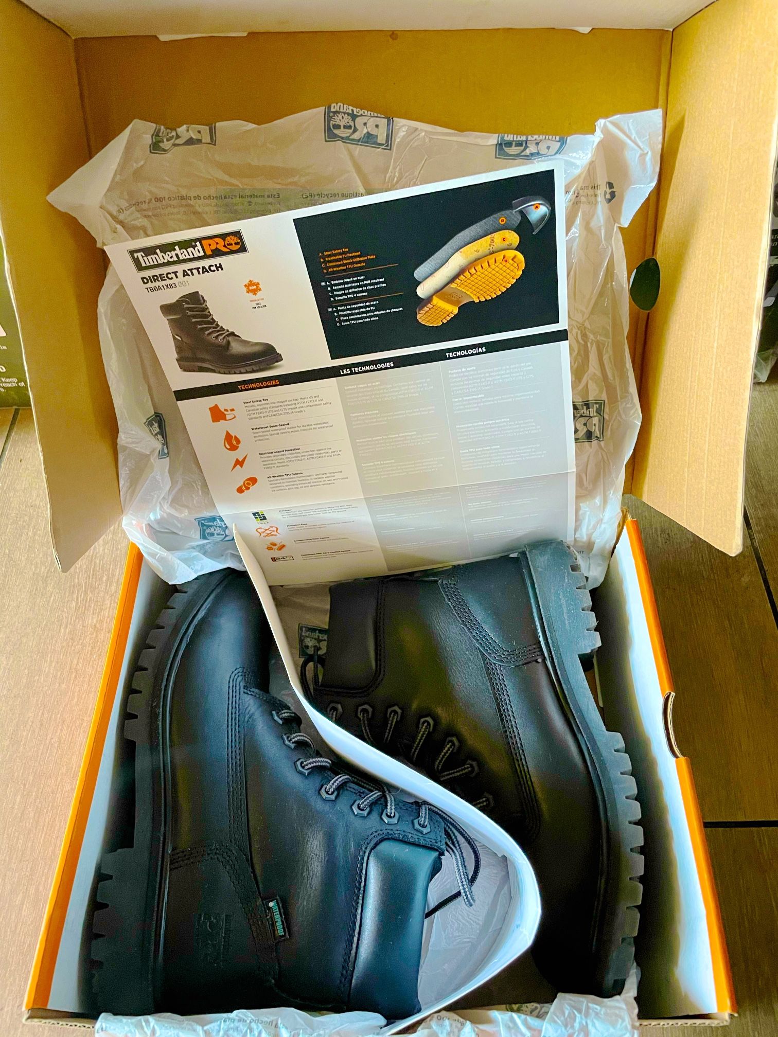 Timberland PRO Women's Direct Attach Inch Steel Safety Toe