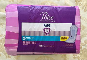 Poise 66 pads