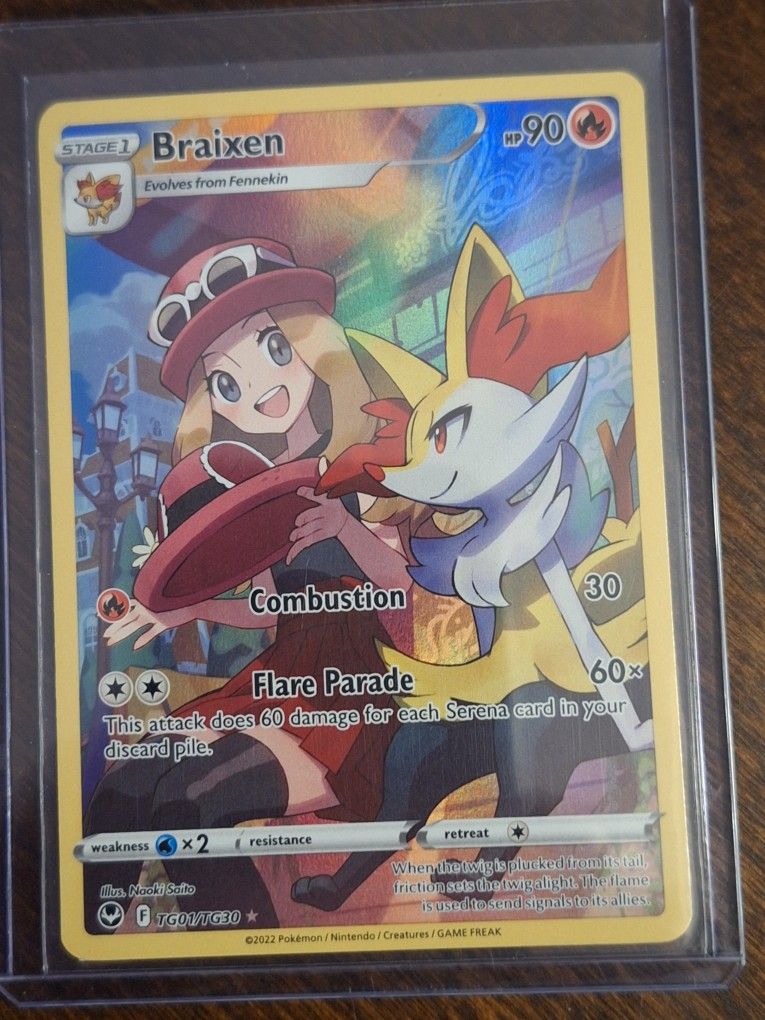 Pokemon Braixen (TG) Silver Tempest