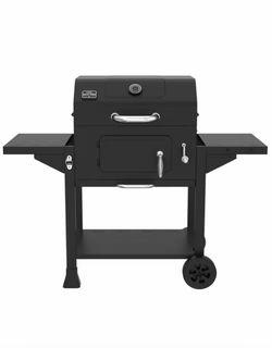 Nexgrill Oakford Heavy Duty Charcoal Grill with Side Shelves