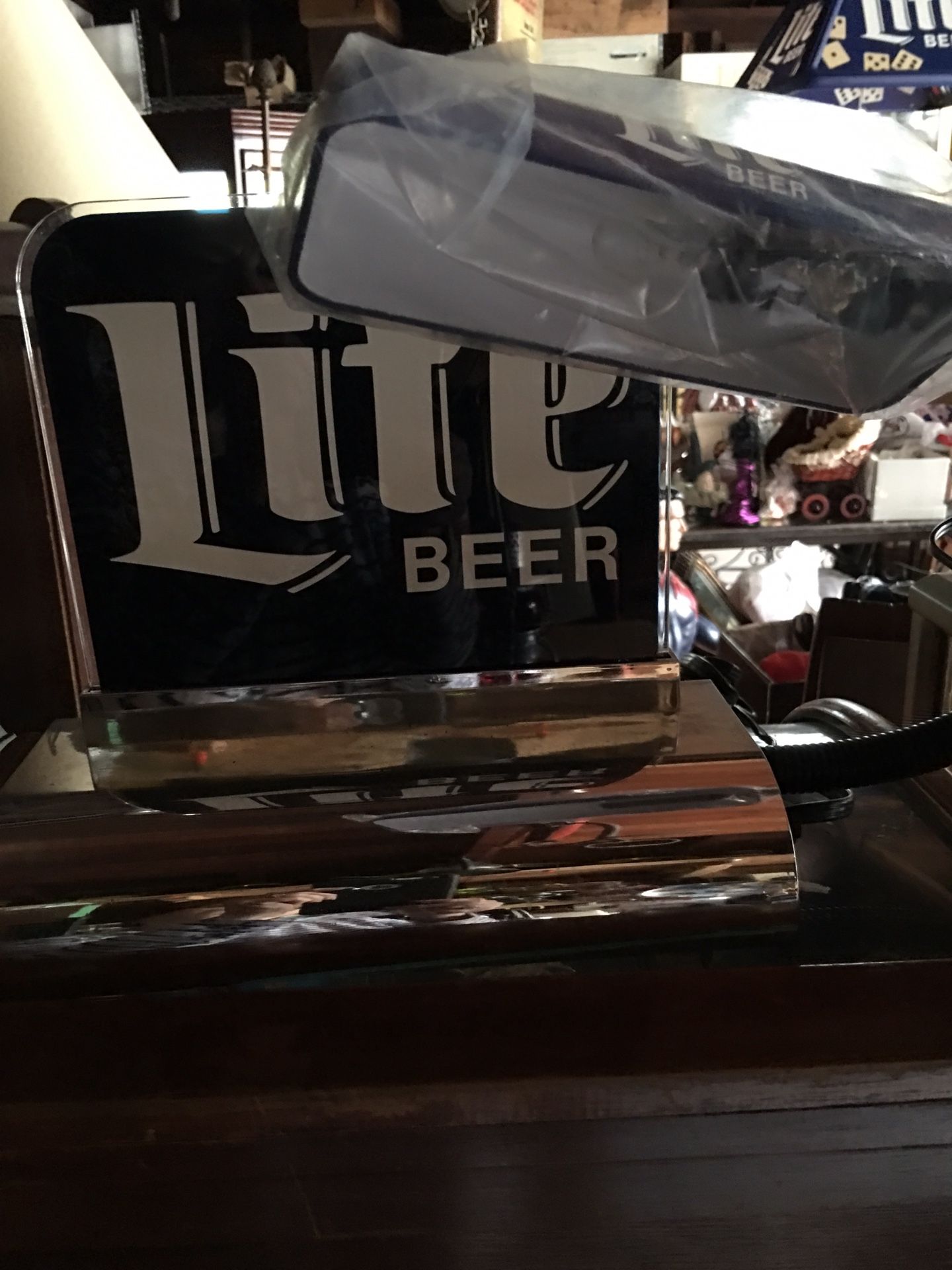 Brand new vintage piece in box Beer Desk Lamp
