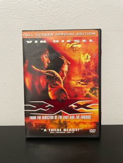 XXX DVD Full Screen Special Edition Sony Vin Diesel Movie Y2K 2002