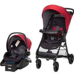 Baby Stroller Travel Systems by Safety 1st, Black Cherry