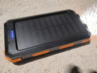 Solar power charger C USB portable travel