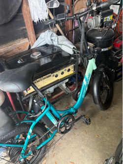 E bike and generator