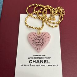 CC HEART PENDANT NECKLACE