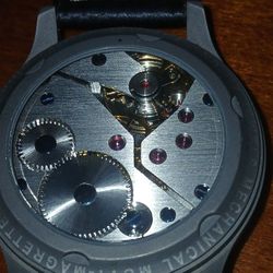 MARGRETTE NAUTICO TITANIUM WATCH