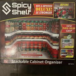 Spicy Shelf Deluxe Cabinet Organizer  2 For 20 Dollars