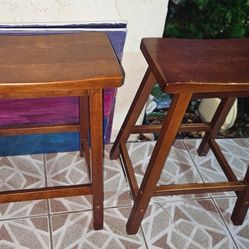 Wood Stools $39 Each 