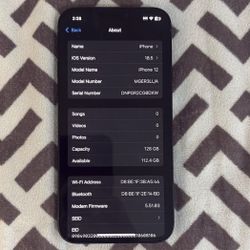 Iphone 12 128gb Black Any Carrier