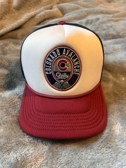 Rare Belo Customs Colorado Avalanche NHL “Chilly Ones” Mesh Snapback Trucker Hat