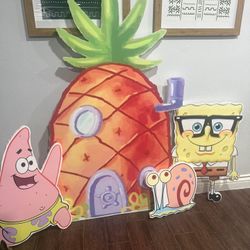 SpongeBob party Cutouts 