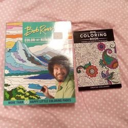 Bob Ross Coloring Books 11.00