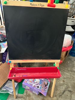 Kids white board / chalk board
