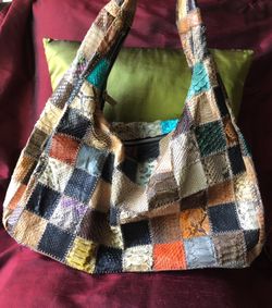 Handbag, Shoulder Bag. Python Skin Leather. 