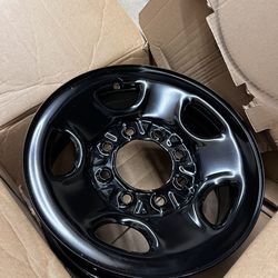 🛞🔥 KAI 16” x 6.5” Reconditioned OEM Steel Wheel – Black | Fits 1999–2010 GMC Sierra 🔥🛞