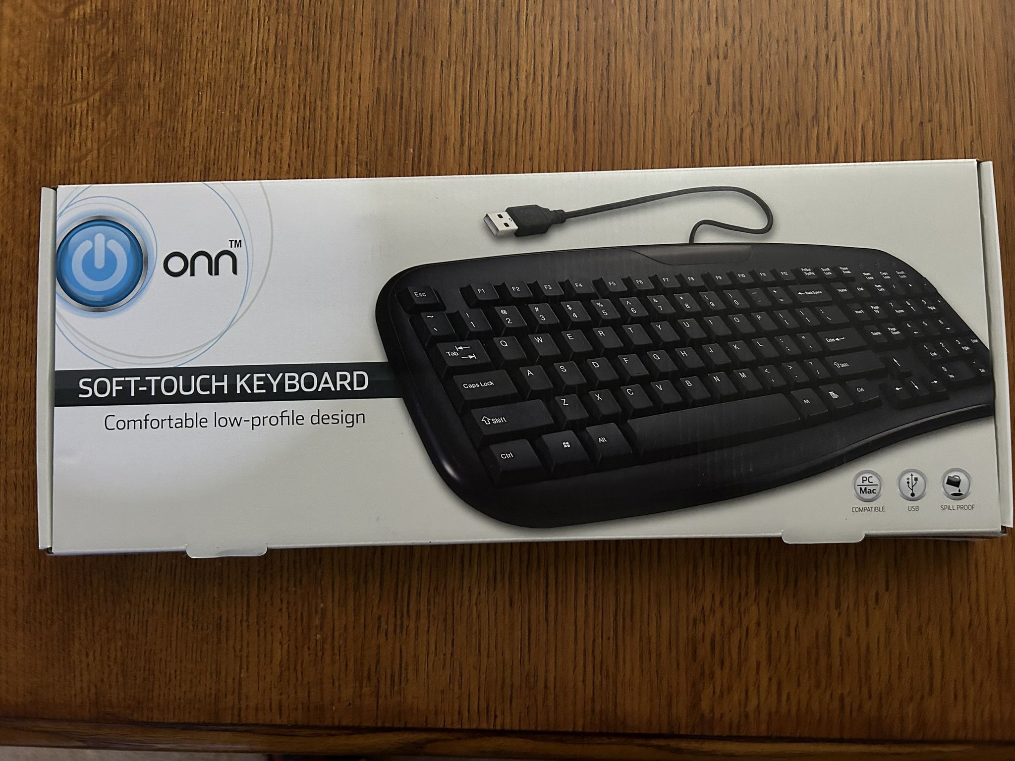 Onn Soft Touch Computer Keyboard