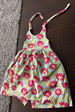 Floral dress size 4T