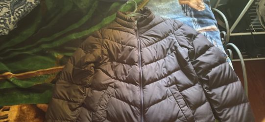 BROWN puffer jacket size M for women