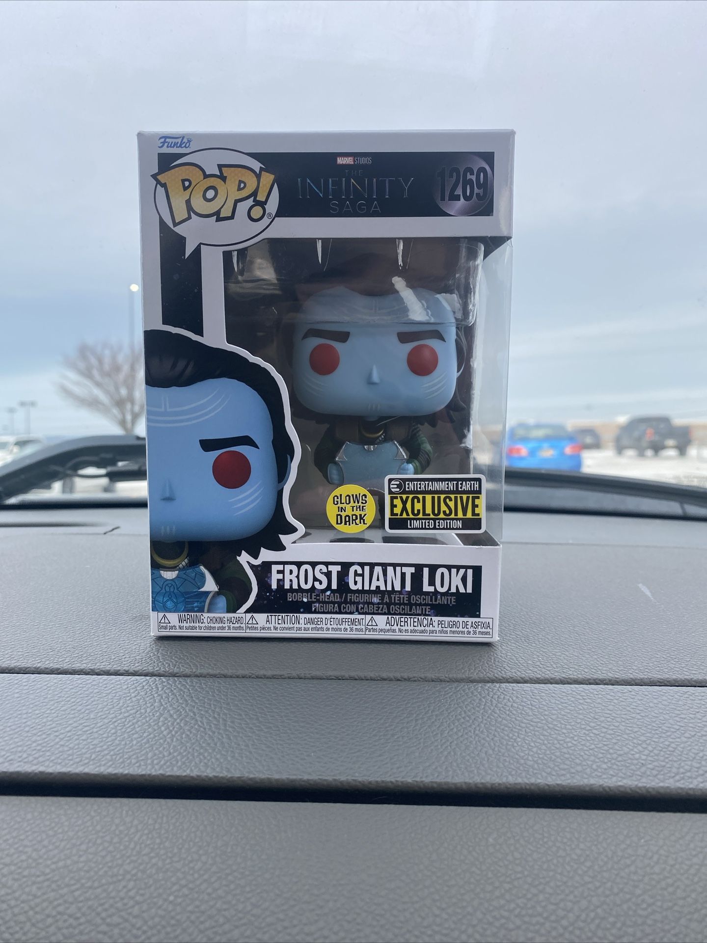 Funko Pop! Vinyl: Marvel - Frost Giant Loki (Glow) - Entertainment Earth...