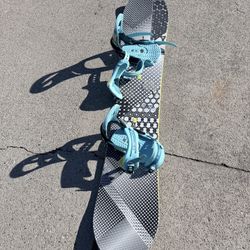 146cm Burton Snowboard With Bindings 