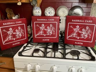 BASEBALL CARD ALBUMS