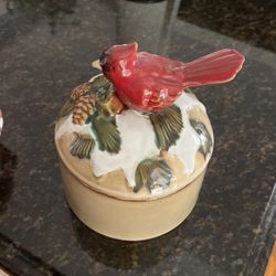 Cardinal Candy Dish