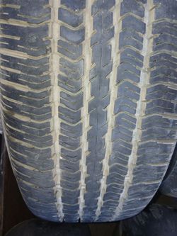 Rim and tire 265 70 17