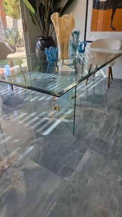 Luxury Glass Dining  Table