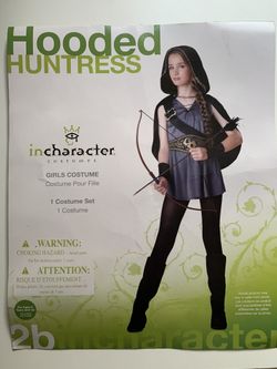 Hooded Huntress halloween costume sz S