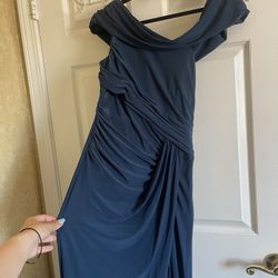 Petroleum Blue Dress