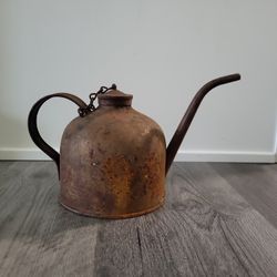 Vintage Rusty Oil Can