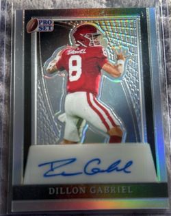 🔥 Dillian Gabriel RC Autograph $35 firm! Open to trades