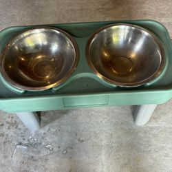 Dog feeding bowls for taller dogs 