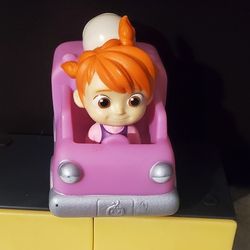 Cocomelon Ice Cream Truck Pink Mini Vehicle Plastic Wheeling Girl Yoyo Driver