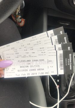 Cavs tickets (4)