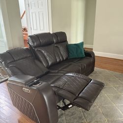 Top Grade Leather Sofa Recliner