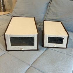 Large and Small Shoe Boxes