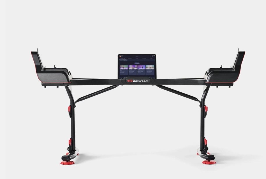 BowFlex Barbell Stand with Media Rack
