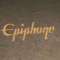 Very Rare Epiphone Demon V Guitar Case