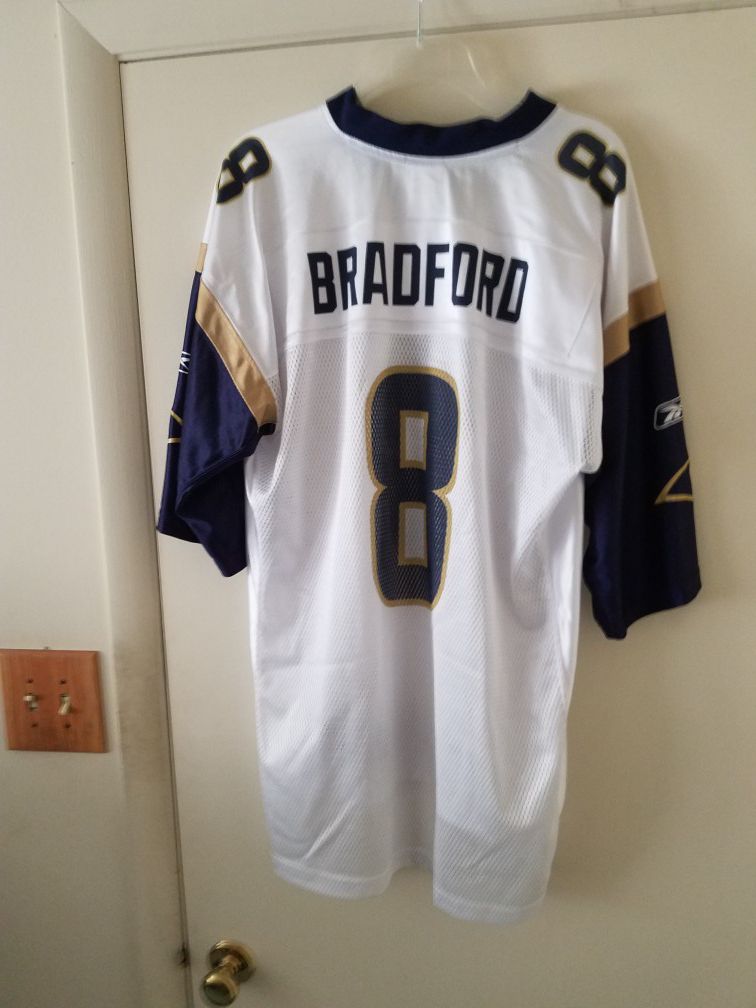 Sam Bradford NFL Rams jersey Adult large