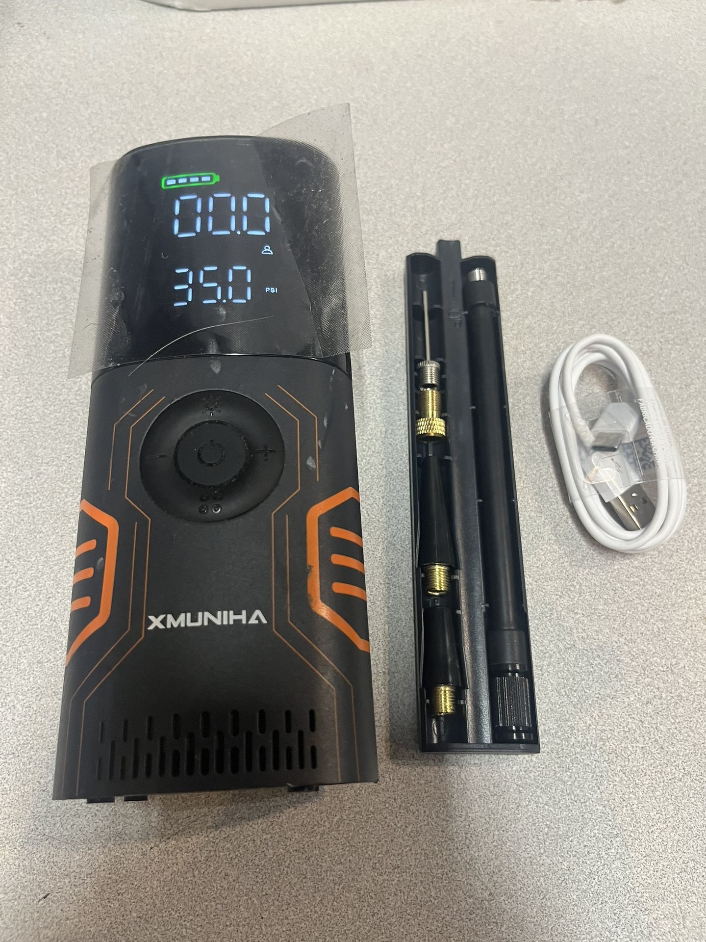 XMUNIHA 120W portable air compressor air pump 10000 mAh