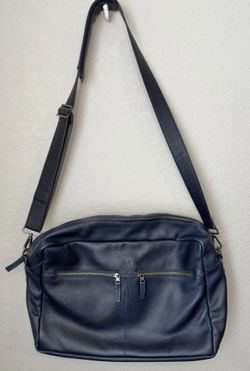 Capra Full Grain Leather Messenger Bag Unisex