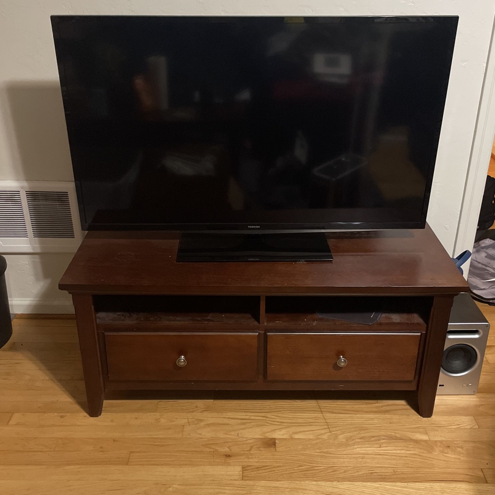 Tv And Tv Stand
