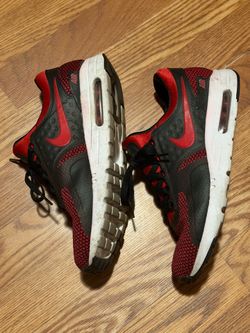 Nike Air Max Zero Essential Black/Red Men's Trainers Size 8.5 US